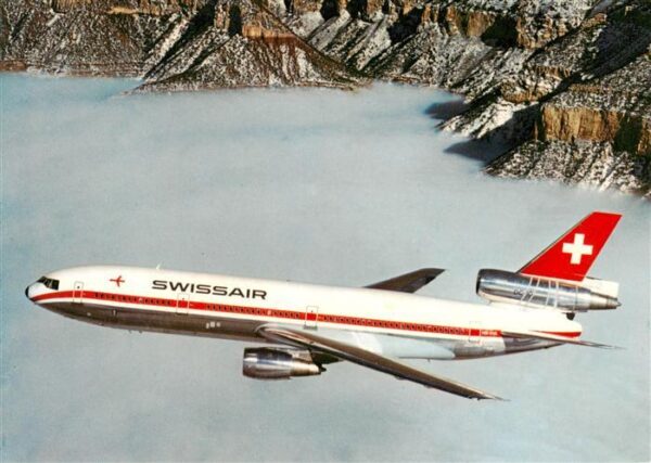 Flugzeuge Zivil Swissair Douglas DC-10