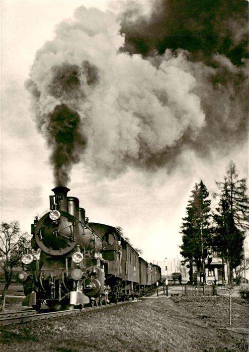 Eisenbahn Railway Chemin de Fer Ed 4/5 Personenzug Burghalden