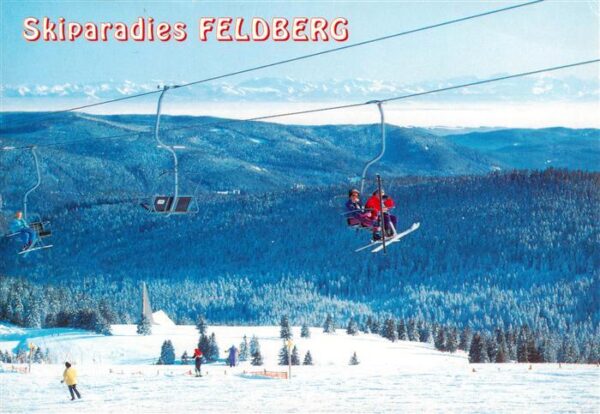 Sessellift Chairlift Telesiege Feldberg