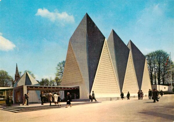 Exposition Universelle Bruxelles 1958 Pavillon von Gross Britannien