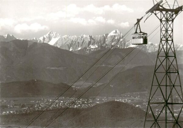 Seilbahn Cable-Car Telepherique Kanzelbahn bei Villach Mangart