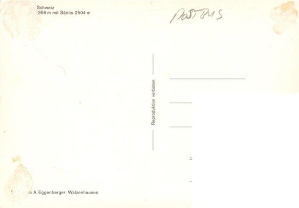Postbus Omnibus Schweiz Saentis – Bild 2