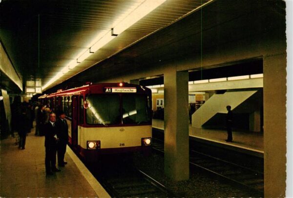 U-Bahn Subway Underground Metro Frankfurt am Main