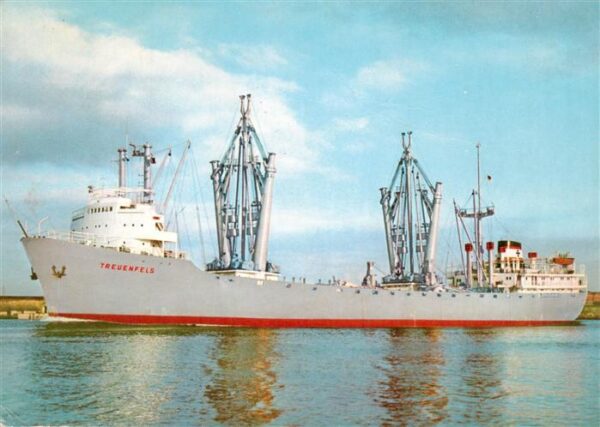 Dampfer Oceanliner MS Treuenfels 9381 BRT