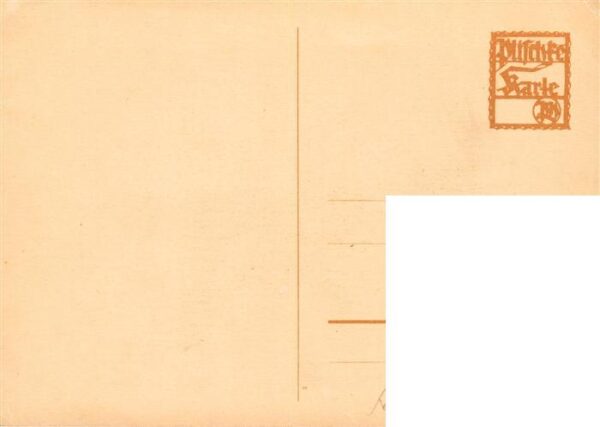 Scherenschnitt Schattenbildkarte Frohe Ostern – Bild 2
