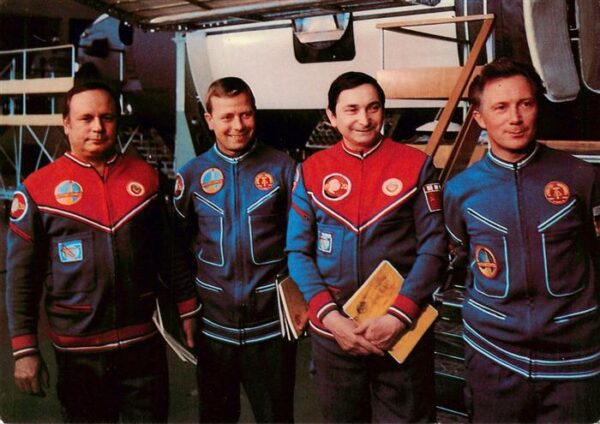Raumfahrt Space Spatial Kosmosflug UdssR/DDR Waleri Bykowski Sigmund Joehn