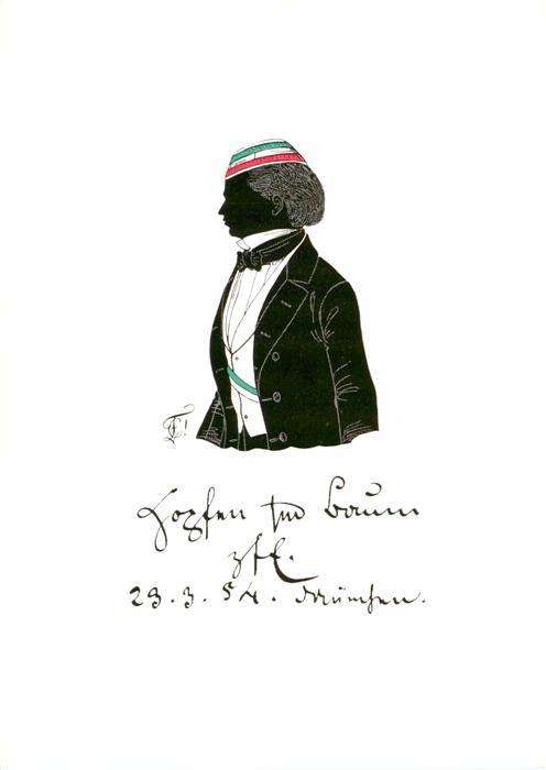 Studentika Hans Demetrius Ritter von Hopfen