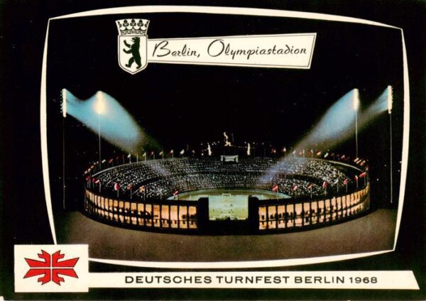 Stadion Stadium Estadio Berlin Olympiastadion Westend
