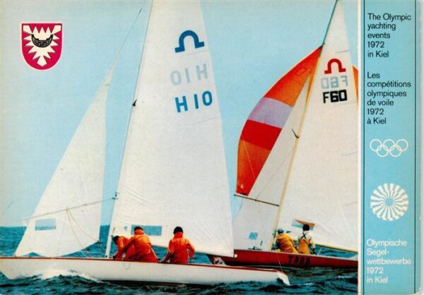 Segelboote Soling Olympic yachting events 1972 Kiel