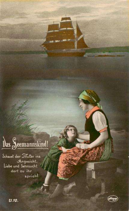 Foto Amag Nr. Nr. V.10 Das Seemannskind!