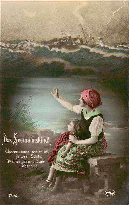 Foto Amag Nr. Nr. V.10 Das Seemannskind