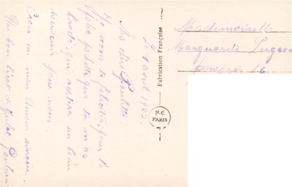 Foto PC Paris Nr. Nr. 500 Sticken Frau – Bild 2