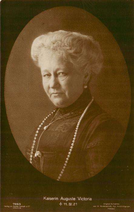 Adel  Noble Kaiserin Auguste Victoria