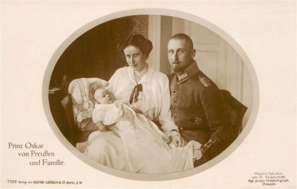 Adel Preussen Prinz Oskar Familie