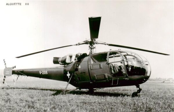 Hubschrauber Helicopter ALOUETTE III V-205