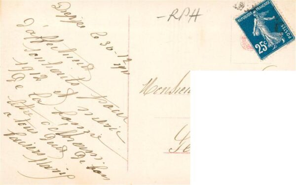 Foto RPH Nr. Nr. 3004/5 Bonne Annee Frau – Bild 2