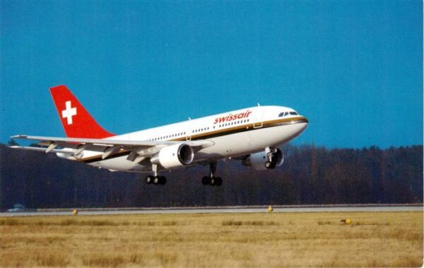 Flugzeuge Zivil Swissair Airbus A310 Europe