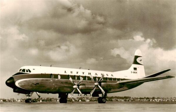 Flugzeuge Zivil Lufthansa Viscount 814