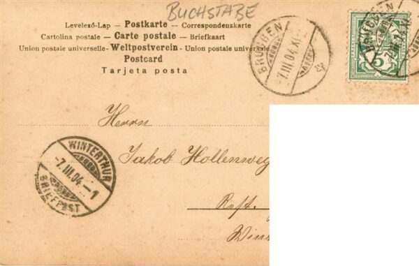 Verlag NPG Nr. Nr. 195 Buchstaben Frau Kinder – Bild 2