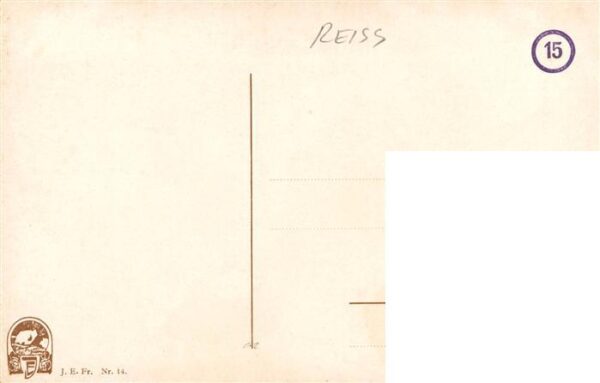 Reiss Fritz Schwarzwaldkuenstler Berge Haus – Bild 2