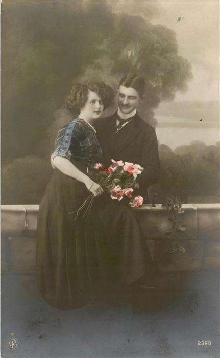 Foto NPG Nr. Nr. 2398  Liebespaar Frau Mann