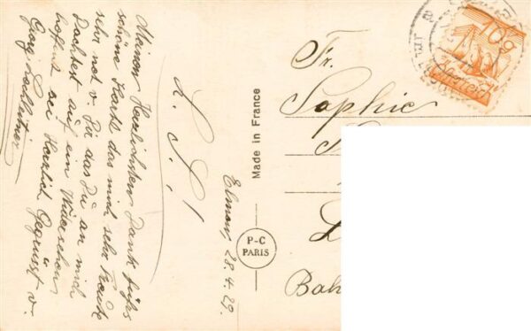 Foto PC Paris Nr. Nr. 2292 Liebespaar Frau Mann – Bild 2