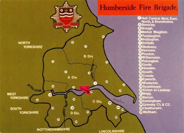 Fire-Brigade Pompiers Bomberos Feuerwehr Humberside fire Brigade Stop Britain Bu