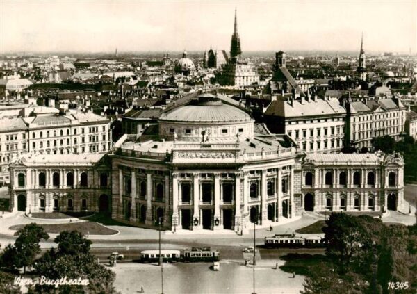 Strassenbahn Tramway-- Wien Burgtheater