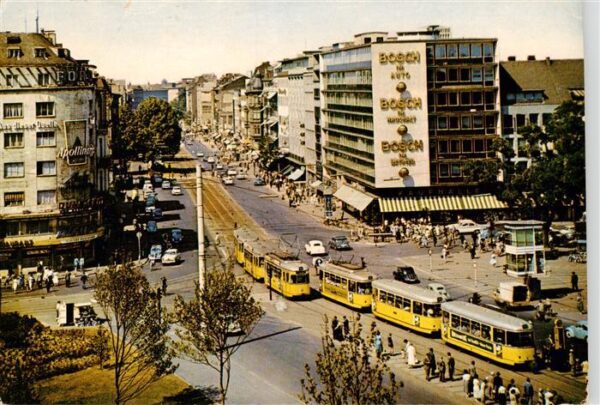 Strassenbahn Tramway-- Koeln am Rhein Hohenzollern-Ring