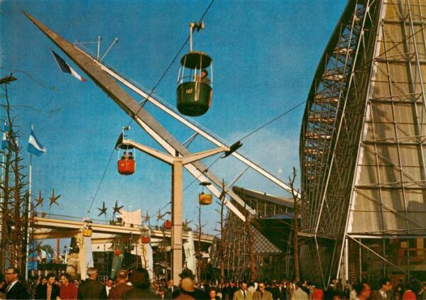 Exposition Universelle Bruxelles 1958 Der Pavillon von Frankreich