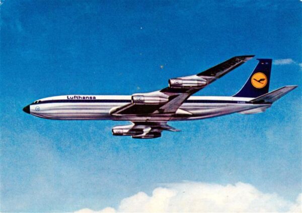 Flugzeuge Zivil Lufthansa Boeing 707 Intercontinental Jet