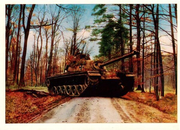 Militaria Panzer Tank Char d Assaut Panzer M 48