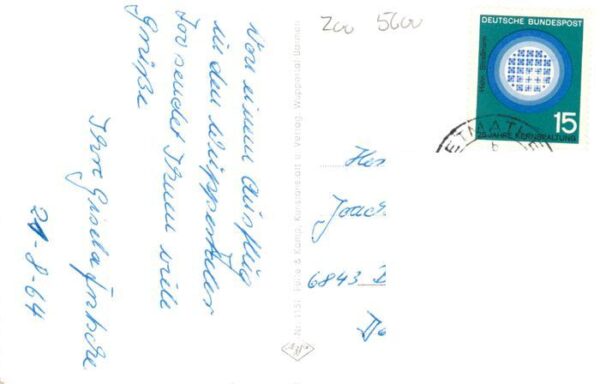 Zoo Gardin Zoologique-- Wuppertal Affe Tieger Eisbaer Zebra Elefanten – Bild 2