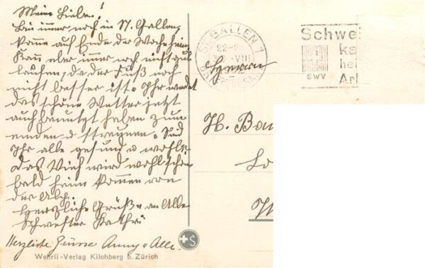 Kinder Child Enfants Wehrli-Verlag Kilchberg Nr. 9173 Trachten Aufstieg – Bild 2