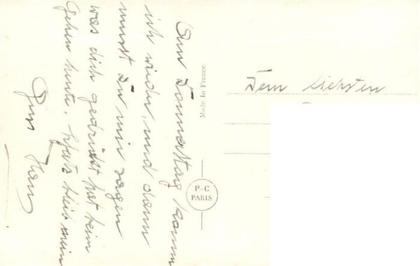 Foto PC Paris Nr. Nr. 3584 Liebespaar Frau Mann – Bild 2