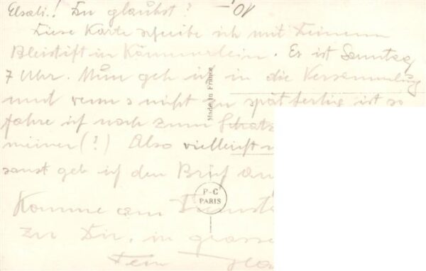 Foto PC Paris Nr. Nr. 3591 Frau Mann Kuss Liebespaar – Bild 2