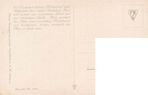 Elssner F. Kuenstlerkarte Ruebezahl – Bild 2