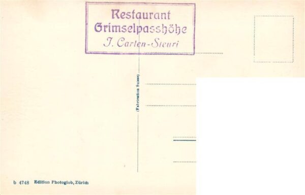 Gletscher Furka Grunselstrasse Rhonegletscher Grimselpasshoehe – Bild 2