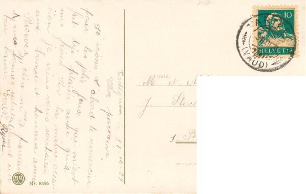 Reh Bonne et Heureuse annee B.R. Nr. 8356 – Bild 2
