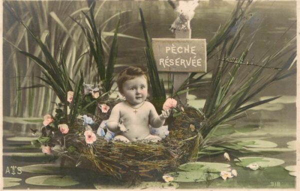 Baby Nursery Bebe A.S. Nr. 318 Nest Teich Peche Reservee