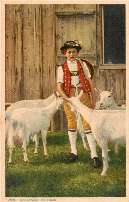 Trachten Schweiz Appenzeller Gaissbub