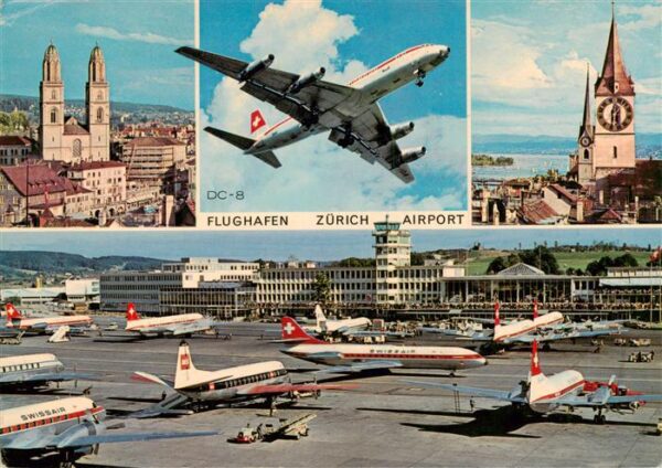 Flughafen Airport Aeroporto Zuerich Kloten