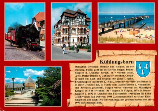 Chronik-AK Kuehlungsborn Ostseebad