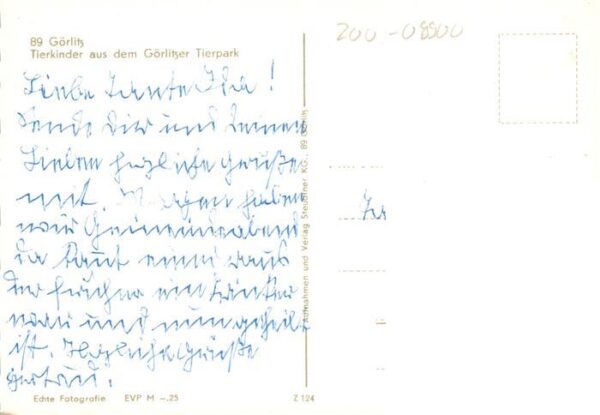 Zoo Gardin Zoologique-- Goerlitz Ziegen Baer Affen Baby Reh Baby – Bild 2