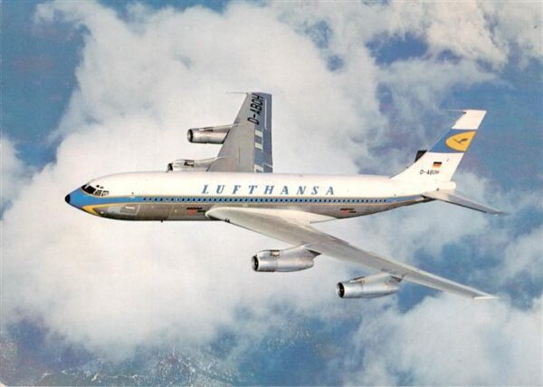 Flugzeuge Zivil Lufthansa  Boeinc Jet 720 B