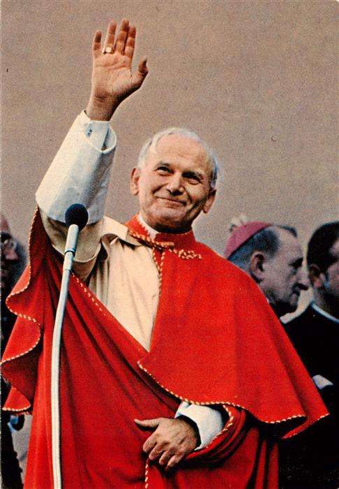 Papst Pope Pape Giovanni Paolo 2