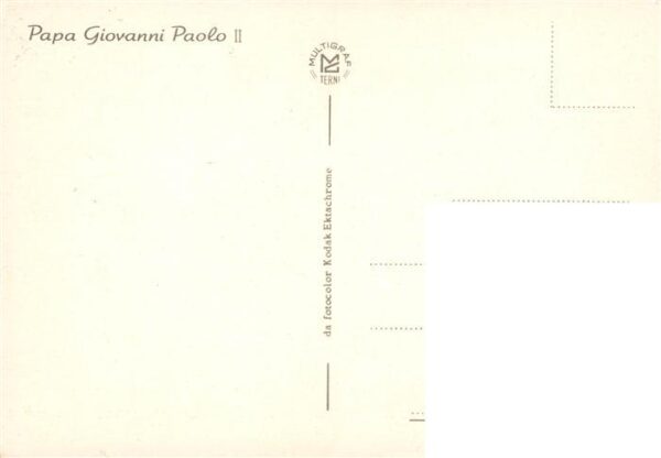 Papst Pope Pape Giovanni Paolo 2 – Bild 2