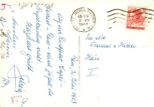 Papst Pope Pape S.S. Paulus VI – Bild 2