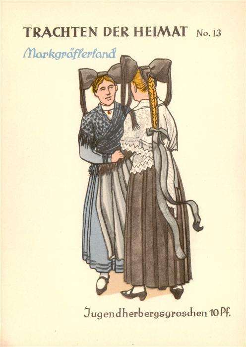 Trachten Wuerttemberg Nr.13 Markgraeflerland