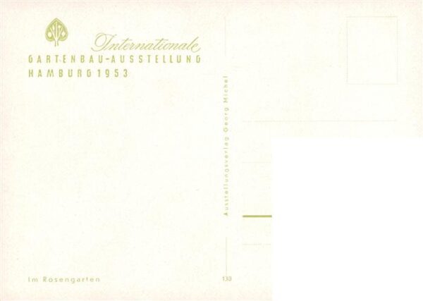 Gartenbauaustellung Hamburg Im Rosengarten – Bild 2